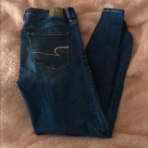 AE hi rise jeggings
